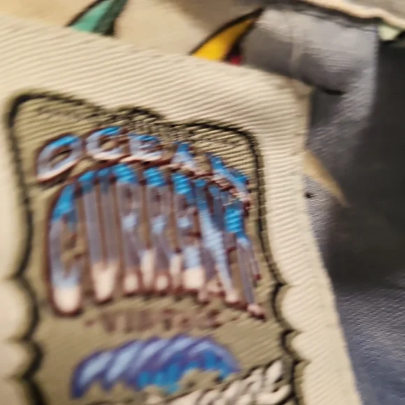 Ocean Current Multicolor Scenic Hawaiian Shirt Mens Large - Picture 4 of 10